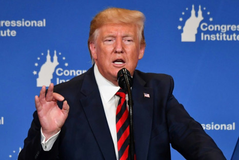 At a dinner with Republican legislators, Donald Trump dropped his message of "respect" toward his Democratic opponents, which he'd expressed just three hours earlier