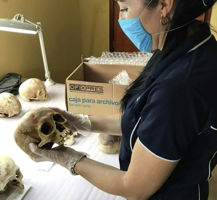 Researcher Alyson Wilson studied the movements of a corpse over 17-months and found humans don't exactly rest in peace