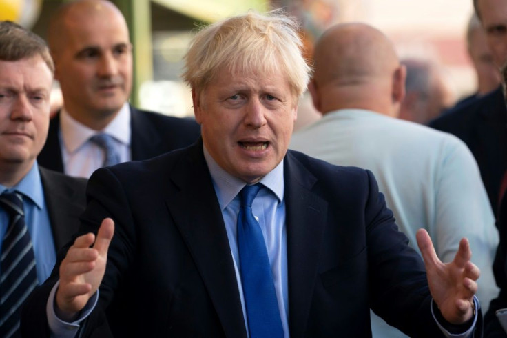 Britain's Prime Minister Boris Johnson says he's very confident of getting a divorce deal from the EU