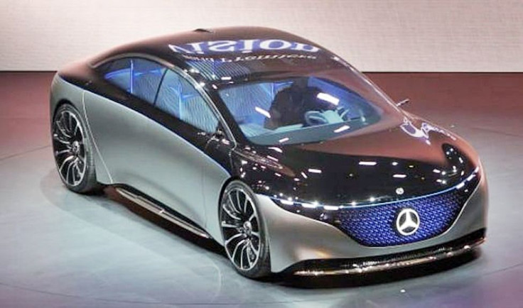 The Mercedes Vision EQS 