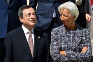 Mario Draghi is scheduled to hand over the reins of the ECB to Christine Lagarde