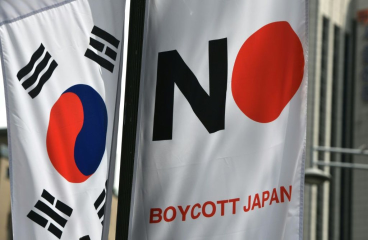South Koreans have mounted a boycott of Japanese goods since Tokyo revoked Seoul's favoured export partner status