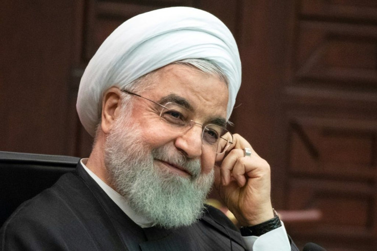 Iran's President Hassan Rouhani, here shown in Ankara on September 16, 2019, may skip next week's UN General Assembly because the United States has yet to issue him and his delegation visas