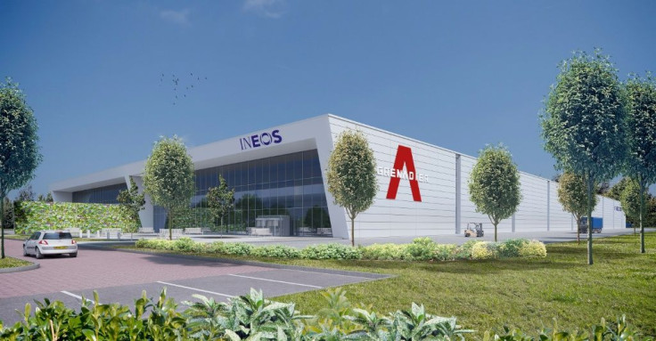 A computer generated image of INEOS's proposed new factory in Bridgend, south Wales