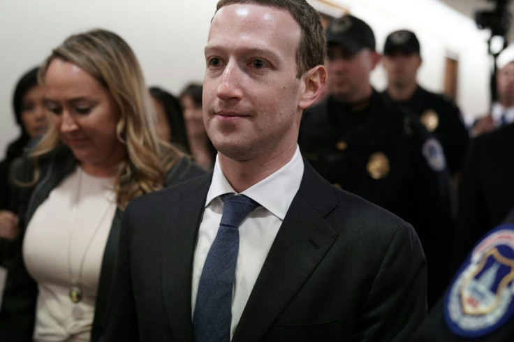 Facebook CEO Mark Zuckerberg, seen here ahead of his testimony before US lawmakers in April 2019, is set to visit Washington for private discussions with polycmakers on internet regulation