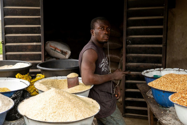 Nigeria's Badagry market, usually teeming with activity, lacks its usual hubbub after the country snapped its borders shut