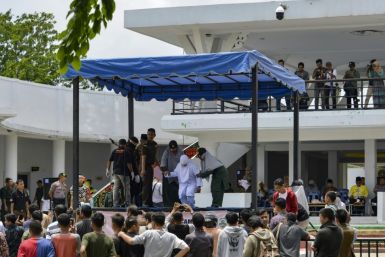 Public floggings are routine in Indonesia's conservative province of Aceh