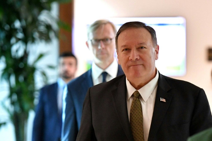 US Secretary of State Mike Pompeo holds talks in the United Arab Emirates
