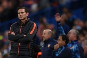Frank Lampard is yet to win at Stamford Bridge as Chelsea manager