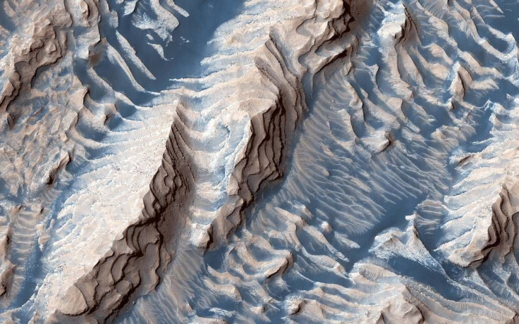 Layers in Mars' Danielson Crater