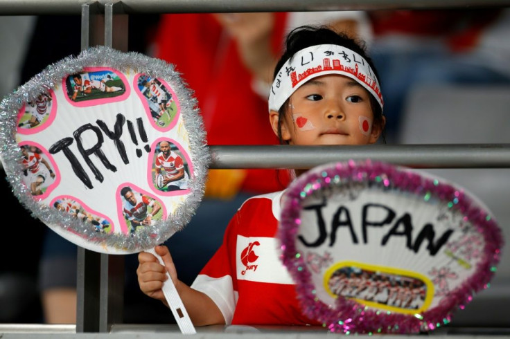 Japan rugby fans new and old flocked to cheer their team at the opener of the Rugby World Cup