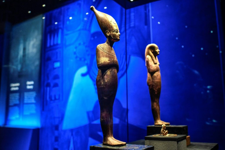 Egyptian authorities say the show displays the largest number of Tutankhamun artefacts ever to have left Cairo