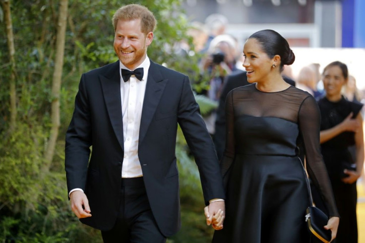 Britain's Prince Harry and his wife Meghan will be on their first official tour as a family