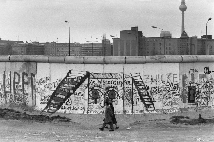 The Soviet-allied East German authorities built the Berlin Wall from August 1961 to stop a flood of defections to the democratic West through the city