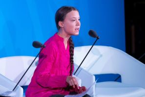 Youth Climate activist Greta Thunberg accused world leaders of betraying her generation through their inaction on reducing greenhouse gas emissions