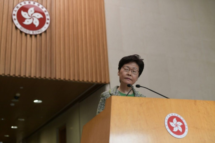 Hong Kong Chief Executive Carrie Lam said 150 people would be chosen at random from the more than 20,000 who have applied to take part in the dialogue session with her
