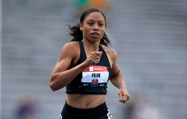 Allyson Felix will race in her ninth straight World Championships in Doha