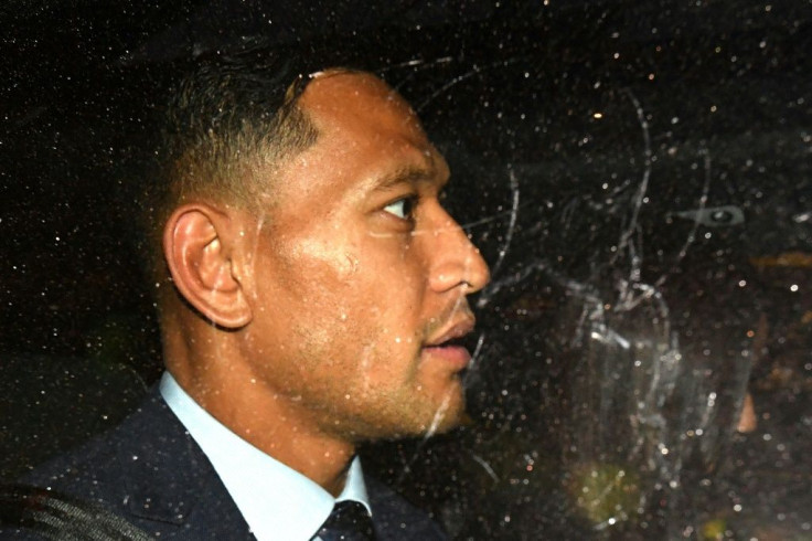 Folau was sacked by Rugby Australia in May for posting on Instagram that 'hell awaits' gay people and others he considers sinners