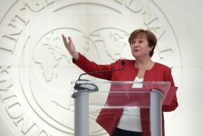 Georgieva survived a challenge within the European Union from Germany, which backed a Dutch former finance minister