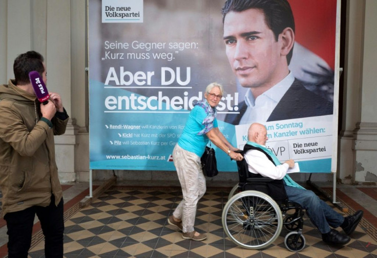 Austrian centre-right poster boy Sebastian Kurz looks set to lead the next government