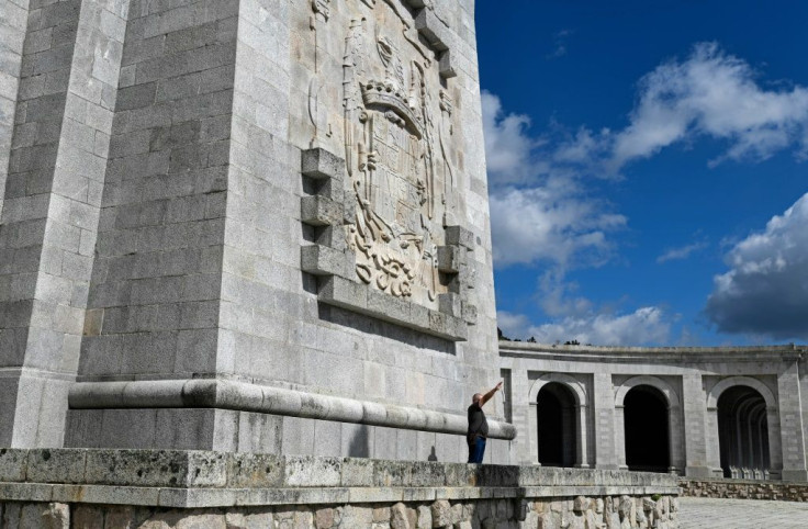 The giant Valle de los Caidos (Valley of the Fallen) at San Lorenzo del Escorial outside Madrid is a monument to Francoist combatants who died during the Spanish civil war as well as FrancoÂ´s final resting place