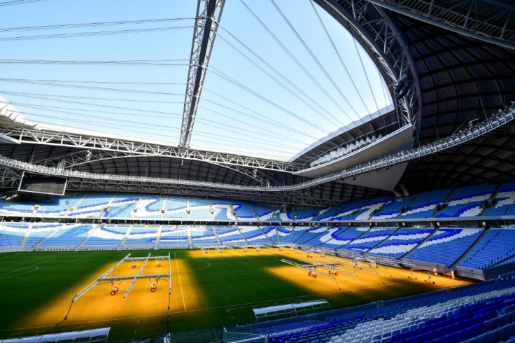 Fans 'of any gender, orientation, religion, race' will be safe in Qatar, chief executive Nasser al-Khater said at the al-Janoub stadium