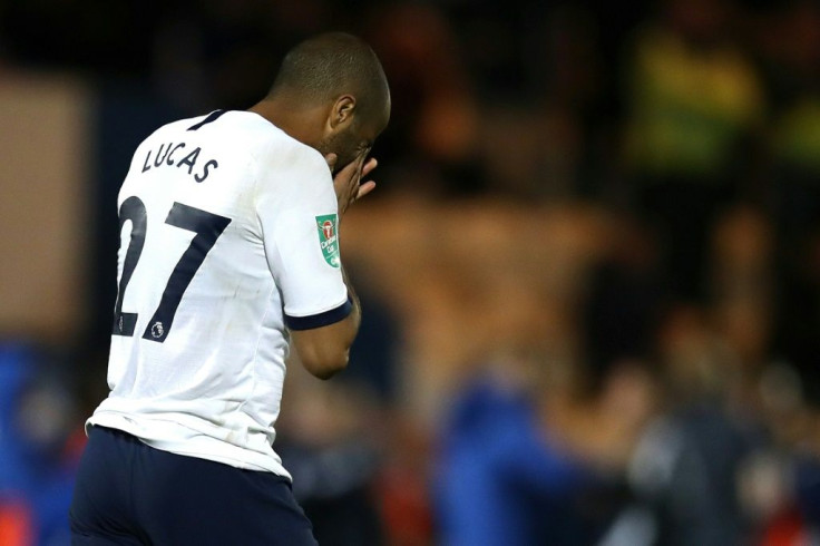 Tottenham suffered an embarrassing League Cup exit to Colchester United