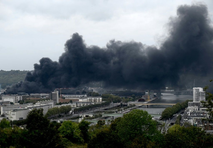 The explosion at the factory woke up residents of Rouen at around 2:30 am on Thursday