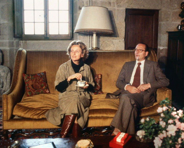 Bernadette and Jacques Chirac in Correze in 1979