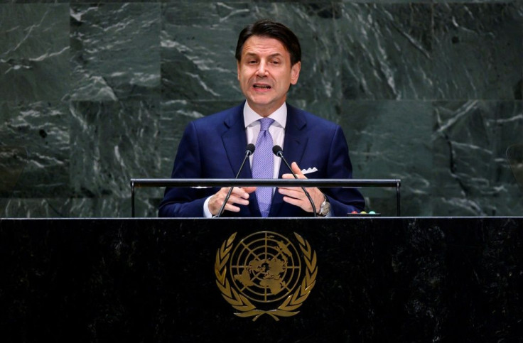 Prime Minister of Italy Giuseppe Conte, in an image from September 24, 2019, says he had no doubt about the right to life, but was not so sure about a right to die
