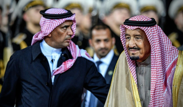 General Abdel Aziz al-Fagham (R) was well known in Saudi Arabia as the personal bodyguard of Saudi Arabia's King Salman