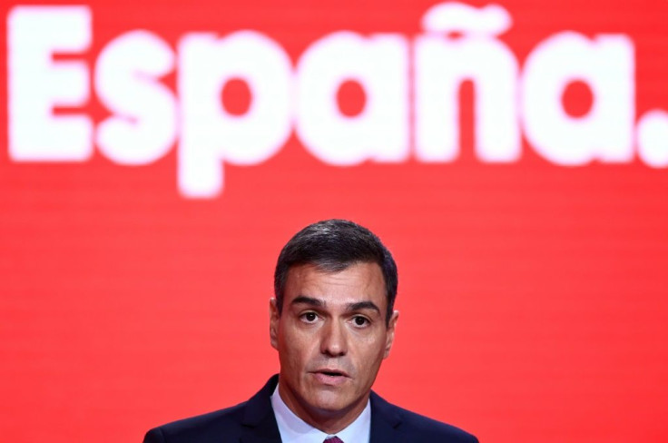 No time to waste in finger-pointing, Spain's Socialist Prime Minister Pedro Sanchez said in launching his party's campaign