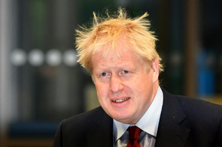 Britain's Prime Minister Boris Johnson again denied allegations he squeezed a young female journalist's thigh 20 years ago -- and suggested such negative stories were driven by anti-Brexit sentiment
