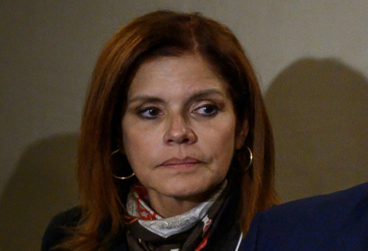 Peru's Vice-President Mercedes Araoz pictured in Davos, Switzerland, in January