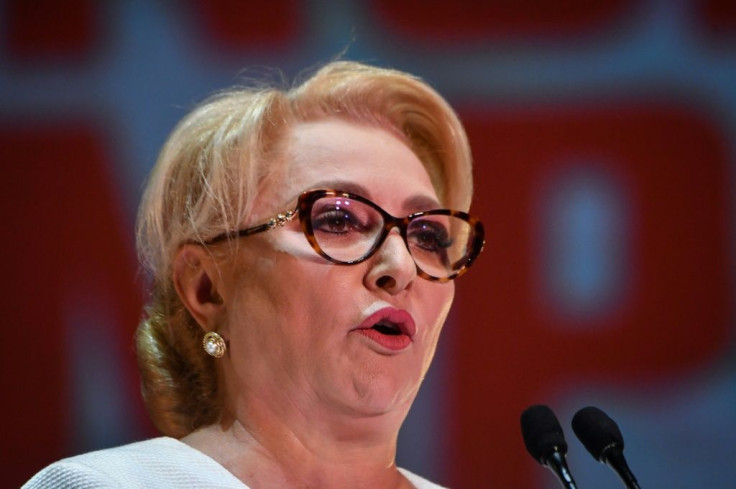 Even though her government is as close as it has ever been in the last three years to losing power, Prime Minister Viorica Dancila, pictured in August 2019, voiced confidence that her government will prevail