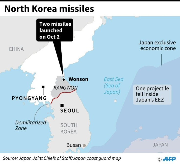 The launch came a day after the North said that Pyongyang had agreed to hold working-level talks with Washington later this week