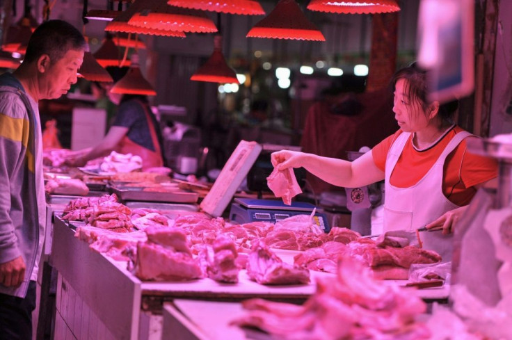 Pork prices in China have soared as pig herds are culled or die from swine flu