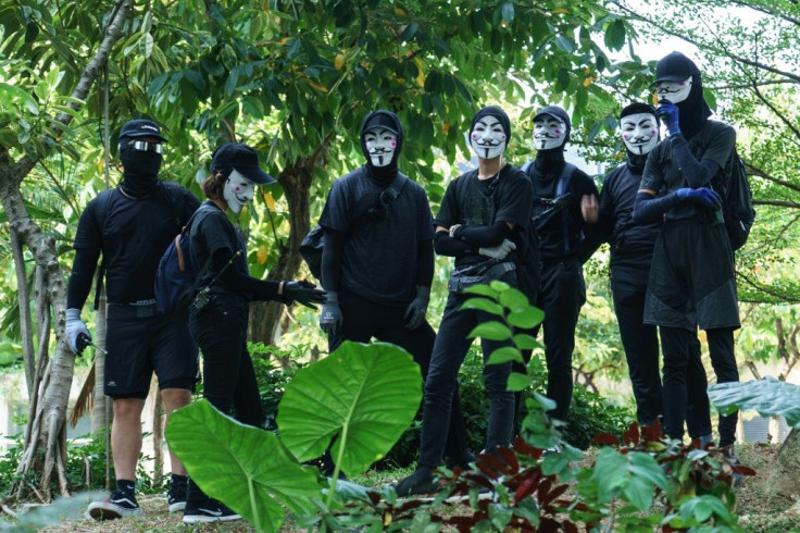 The face coverings have been embraced by multiple protest movements, most recently in the pro-democracy Hong Kong demonstrations