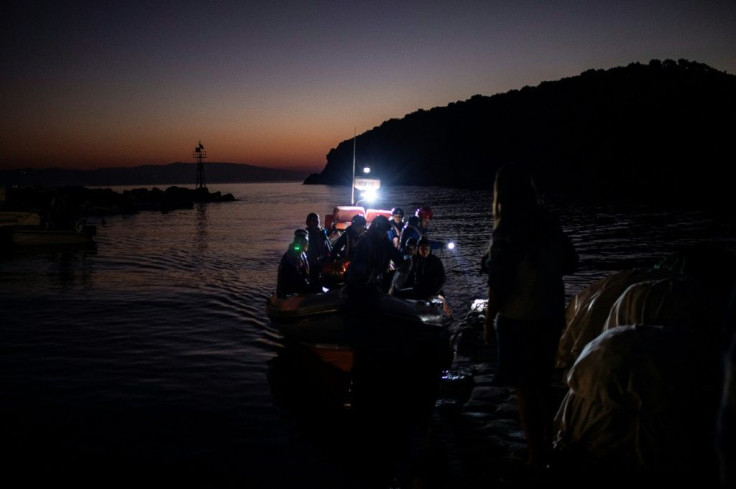 The surge in arrivals has left an already overburdened Greek asylum camp network struggling to cope