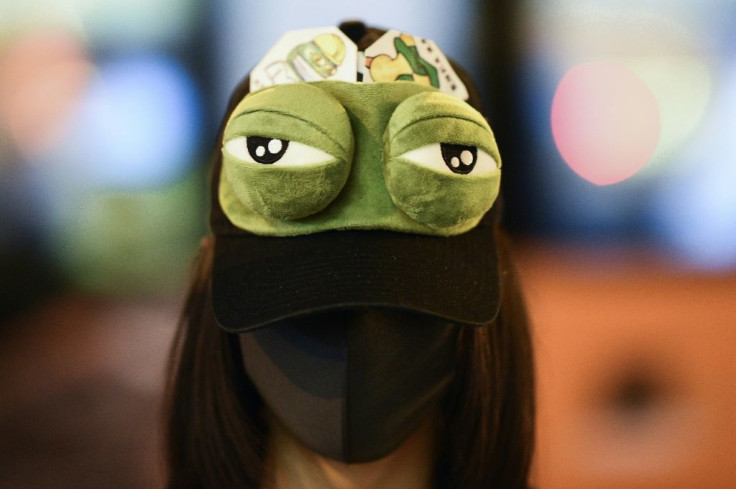 Hong Kong protestors have adopted Pepe the Frog as a pro-democracy Everyman