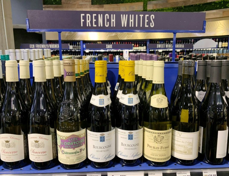 The tariffs also target consumer products like French wine
