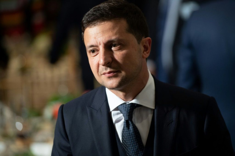 Ukraine's President Volodymyr Zelensky hasÂ called on the nation not "to give in to provocations;" Zelensky is pictured September 24, 2019