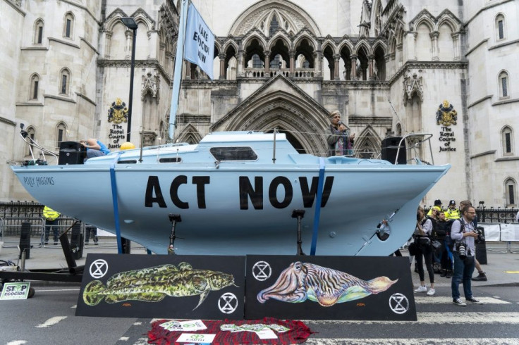 Extinction Rebellion was established last year in Britain by academics and has become one of the world's fastest-growing environmental movements