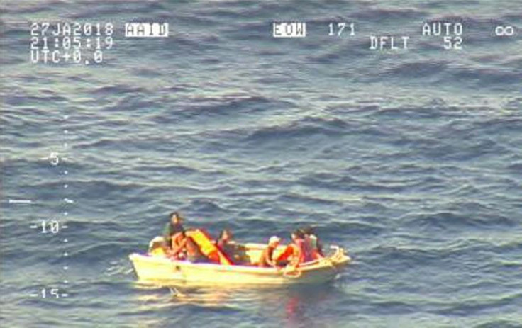 The ferry was carrying 88 people when it sank and only seven survivors in a dinghy were found