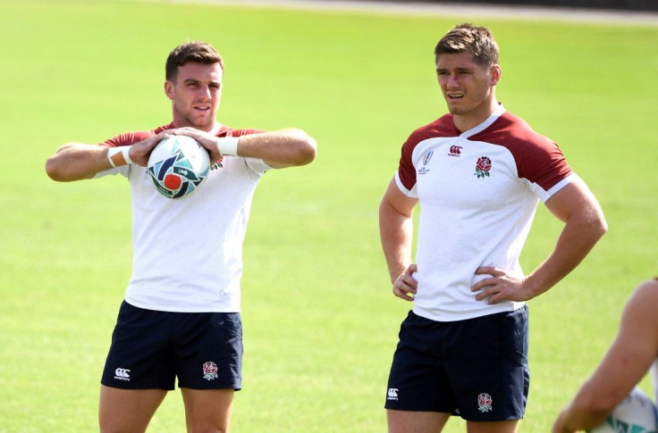 England has opted again for the twin playmaker strategy of Owen Farrell and George Ford