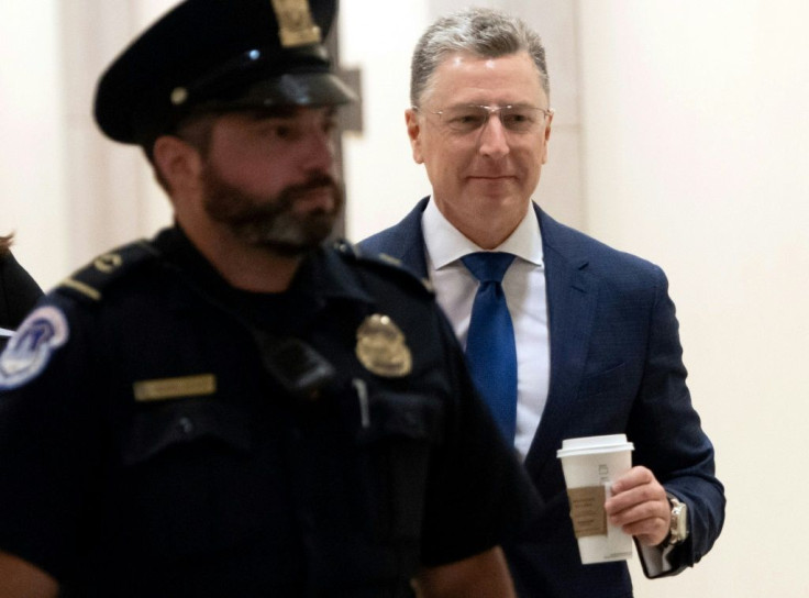 Former US special representative on Ukraine Kurt Volker has turned over to US lawmakers dozens of text messages with other senior US diplomats discussing the conditioning of access and aid to Ukraine on that country's investigating Trump political rival J