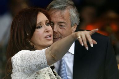 Many Tinder K members are inspired by the model of Nestor and Cristina Kirchner, pictured in December 2007 as she became president