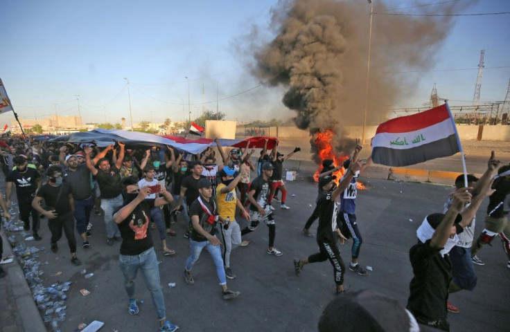 The mainly young, male protesters who have thronged Iraqi streets for four straight days have been demanding jobs, improved public services and an end to the corruption they say has overwhelmed the political system