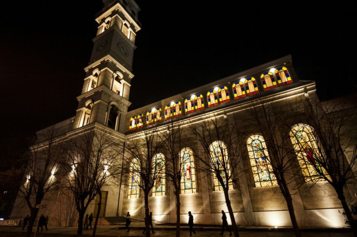 Mother Teresa Cathedral in in Pristina is one of the biggest in the Balkans