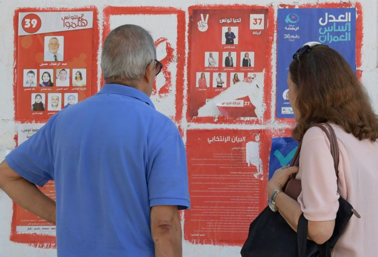 Tunisians vote Sunday in the country's third parliamentary election since the 2011 revolution two weeks after the first round of a presidential poll that swept aside political parties in favour of independent candidates